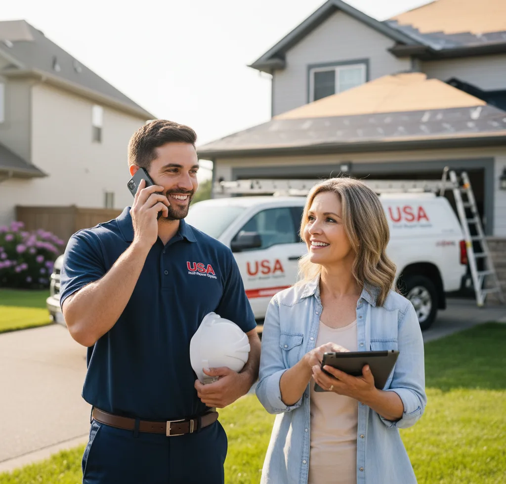 USA Roof Repair Experts customer support in Starke